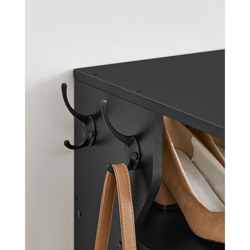 Kenkäkaappi BOTARO musta