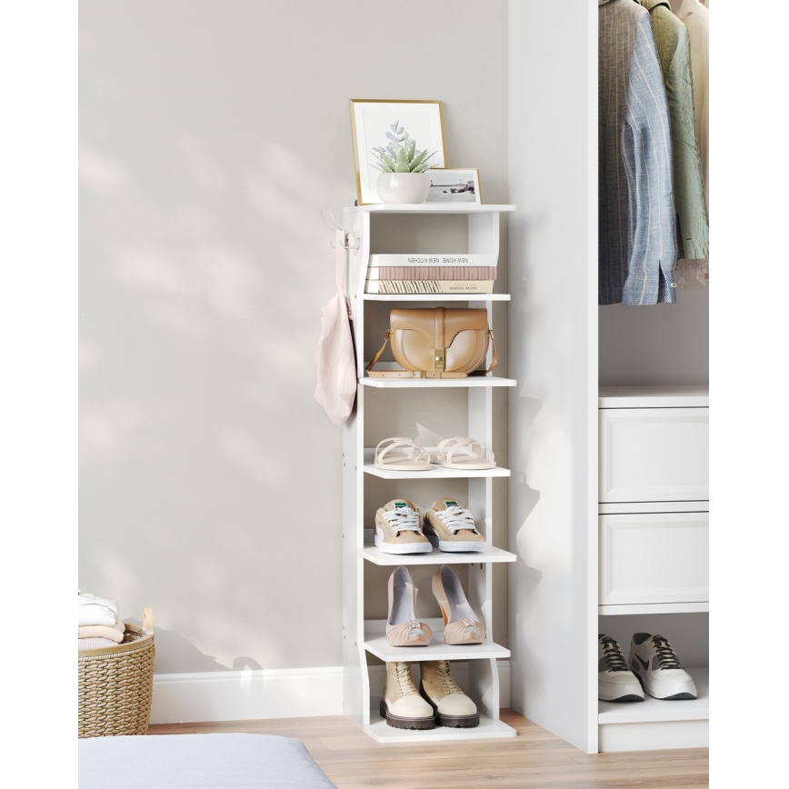 Kenkäkaappi BOTARO, valkoinen