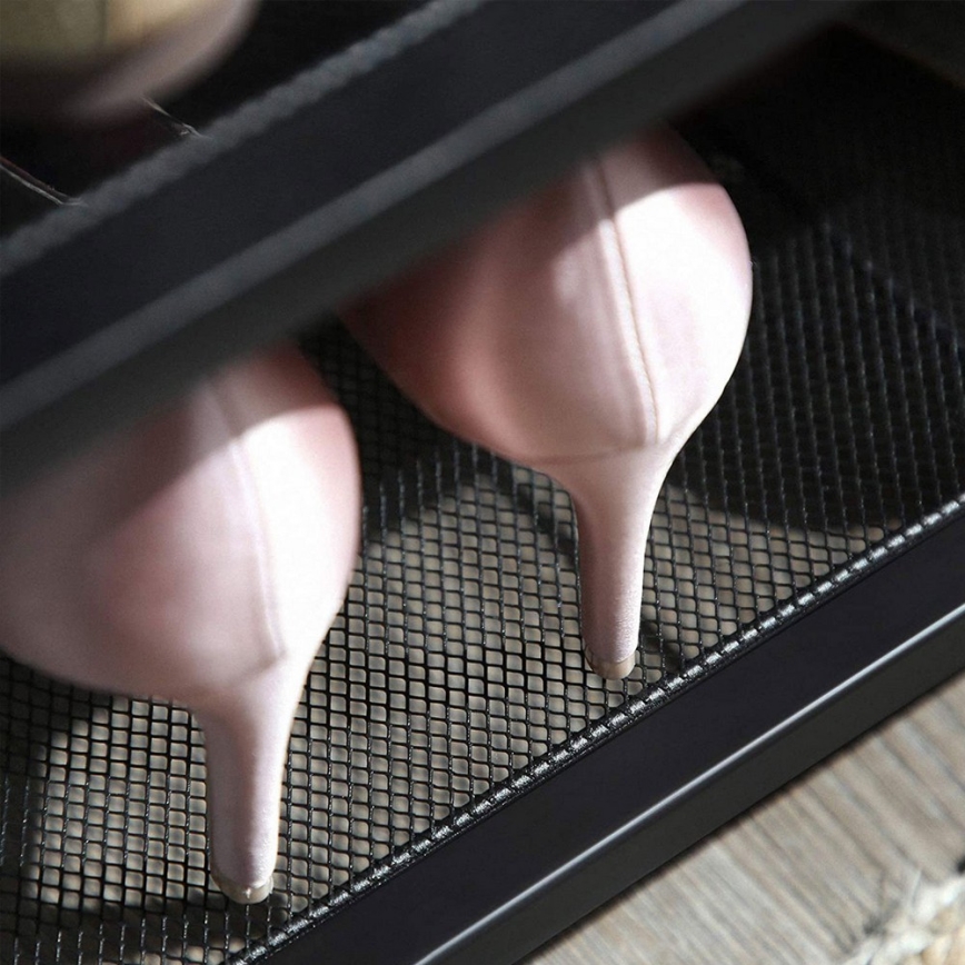 Kenkäkaappi DAVOR ruskea/musta