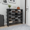 Kenkäkaappi SARGEL 72x75,6 cm antrasiitti