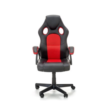 KENU-toimistotuoli, musta/punainen