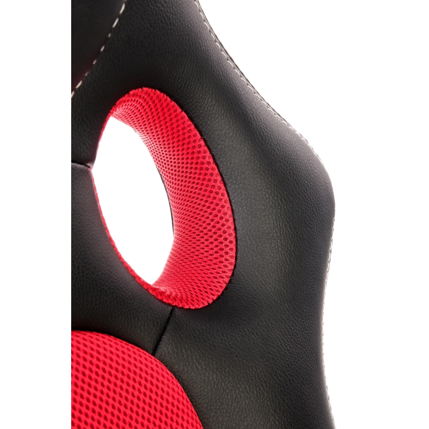 KENU-toimistotuoli, musta/punainen