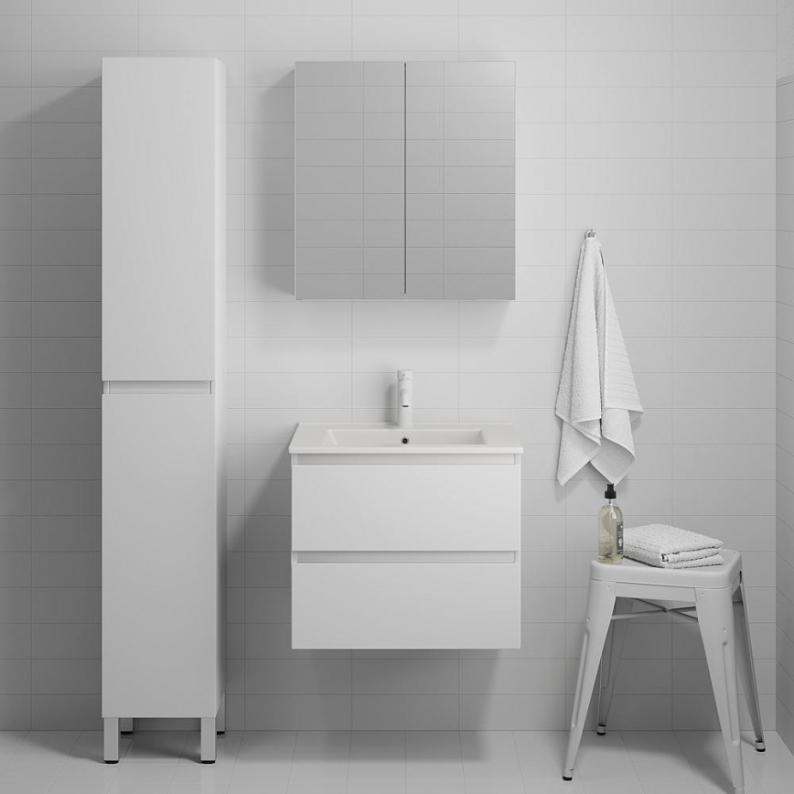 KENWOOD kylpyhuoneen allaskaappi pesualtaalla 61 x 52 x 47 cm valkoinen