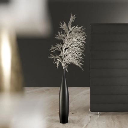 Keramiikkavaasi 70 cm mattamusta