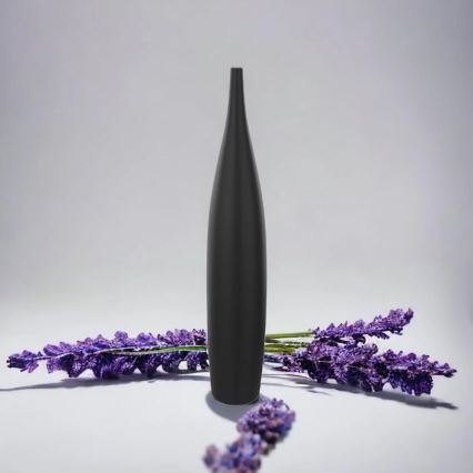 Keramiikkavaasi 70 cm mattamusta