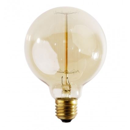 Kestävä koristeellinen himmennettävä polttimo SELRED G125 E27/60W/230V 2200K 120 lm