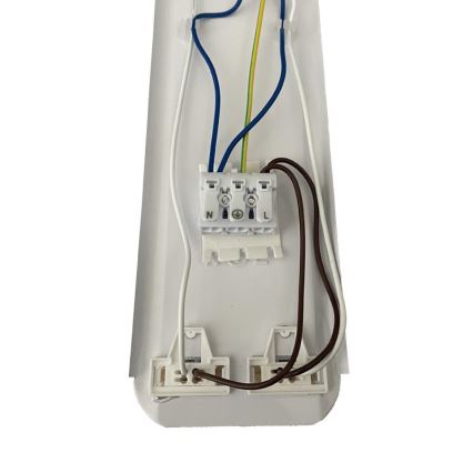 Kestävä loistelamppu T8 2xG13/18W/230V IP65 126 cm