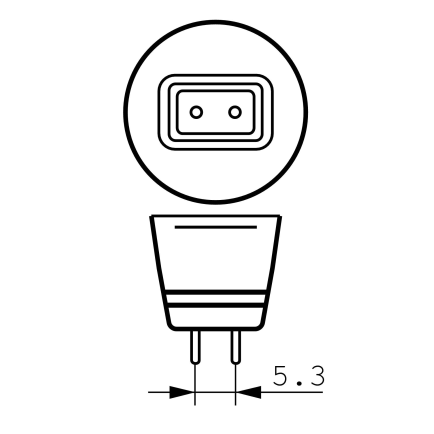 Kestävä polttimo Philips ACCENTLINE MR16 GU5,3/20W/12V 3000K