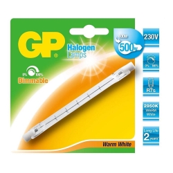 Kestävä polttimo R7s/400W/230V 2950K - GP 118 mm