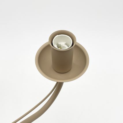 Ketjulla roikkuva kattokruunu ANTON 3xE14/60W/230V beige