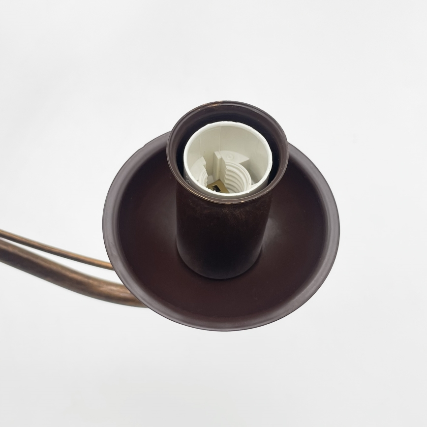 Ketjullinen kattokruunu ANTON 3xE14/15W/230V pronssinvärinen