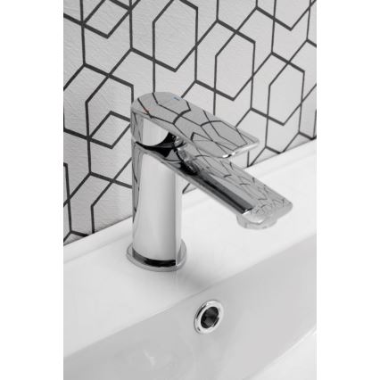 KFA Armatura 4422-815-00 - Altaan hana + jäte ylivuoto AGAT 15,2 cm kiiltävä kromi