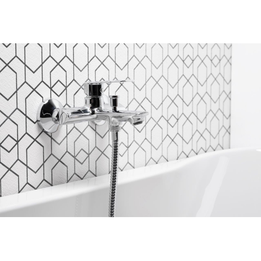 KFA Armatura 4424-510-00 - Kylpyammesarja hanalla AGAT kiiltävä kromi