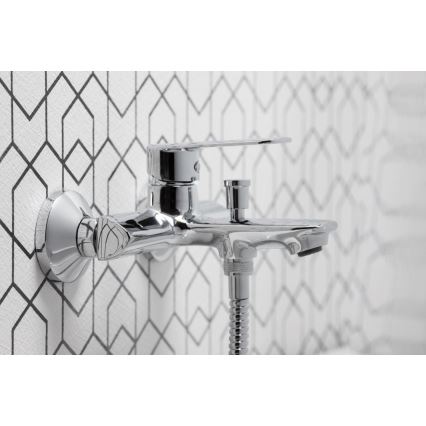 KFA Armatura 4424-510-00 - Kylpyammesarja hanalla AGAT kiiltävä kromi