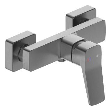 KFA Armatura 4526-010-61 - Suihkusekoitin MALAGA metallinhohtoinen harmaa