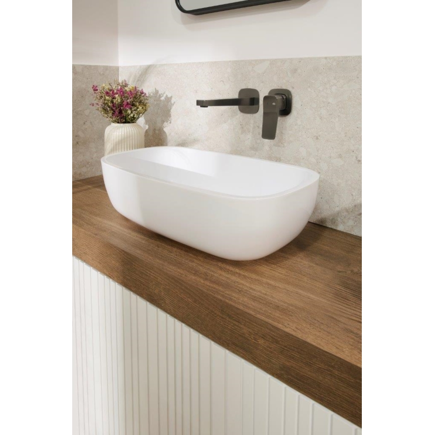 KFA Armatura 4529-810-61 - Uppoasennettava pesuallashana MALAGA metalliharmaa