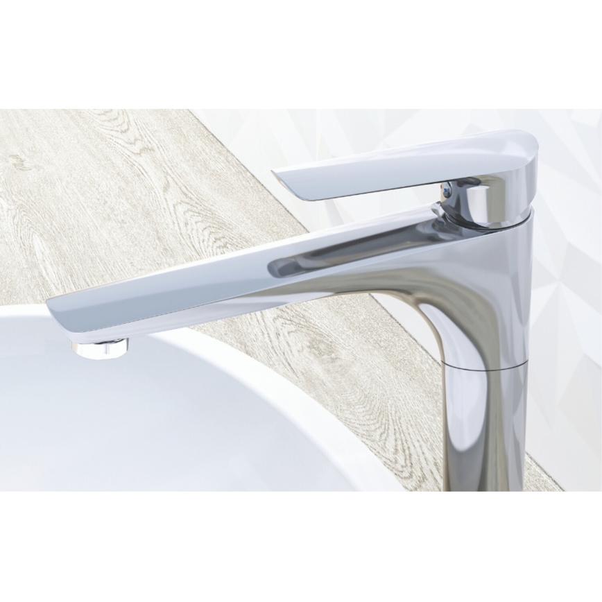 KFA Armatura 5022-712-00 - Altaan hana + jäte ylivuoto TANZANIT 28,4 cm kiiltävä kromi