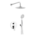 KFA Armatura 5029-501-00 - Suihkusetti piilotettu hana TANZANIT kiiltävä kromi