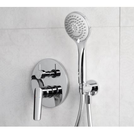 KFA Armatura 5029-501-00 - Suihkusetti piilotettu hana TANZANIT kiiltävä kromi