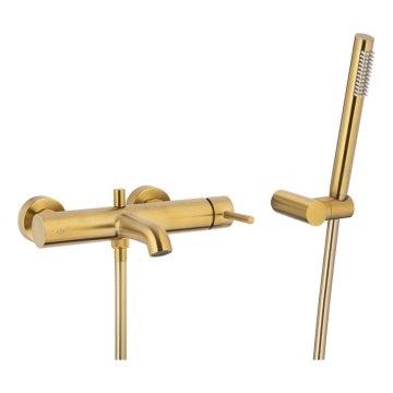 KFA Armatura 5034-520-31 - Kylpyammesarja hanalla MOZA maa kulta