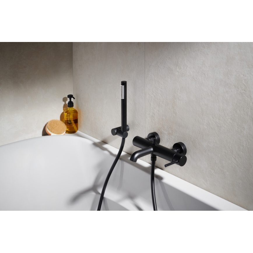 KFA Armatura 5034-520-81 - Kylpyammesarja hanalla MOZA matta musta