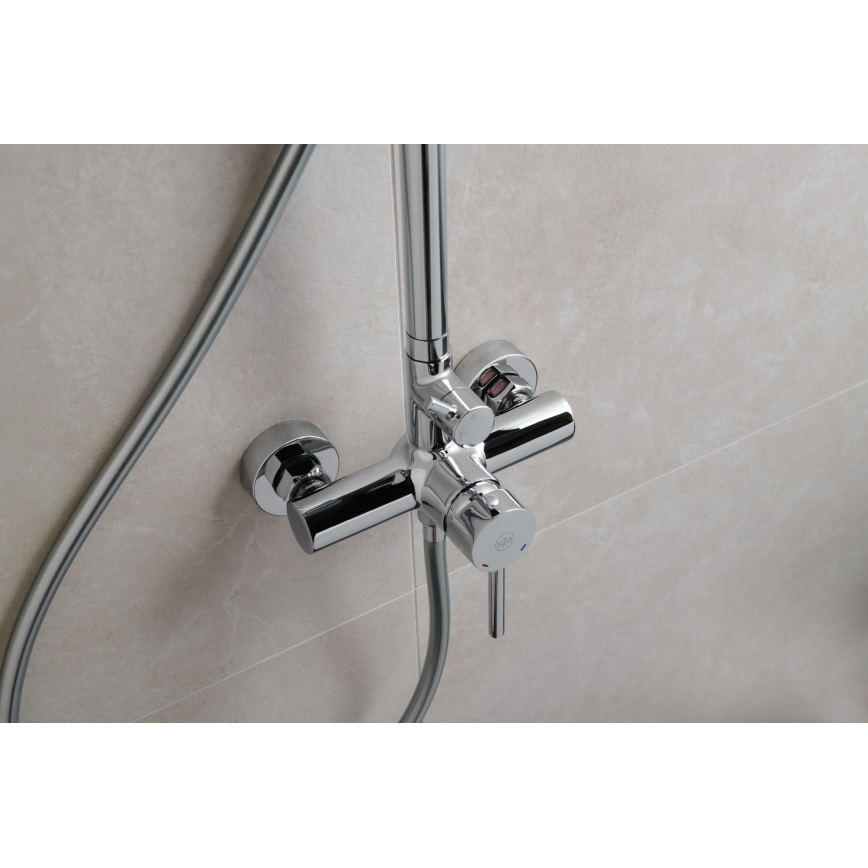 KFA Armatura 5036-910-00 - Suihkusetti hanalla MOZA kiiltävä kromi