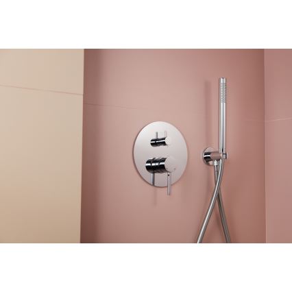 KFA Armatura 5039-501-00 - Suihkusetti piilotettu hana MOZA kiiltävä kromi