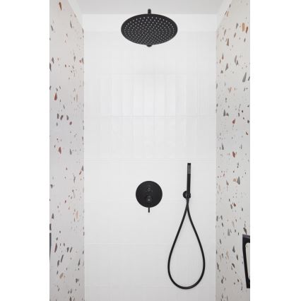 KFA Armatura 5039-501-81 - Suihkusetti piilotettu hana MOZA matta musta