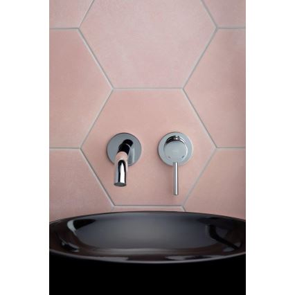 KFA Armatura 5039-810-00 - Pesuallashana piiloasennukseen MOZA kiiltävä kromi