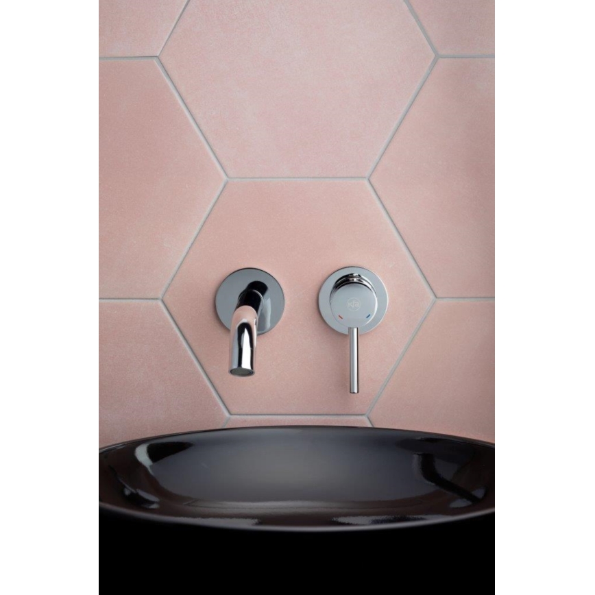 KFA Armatura 5039-810-00 - Pesuallashana piiloasennukseen MOZA kiiltävä kromi