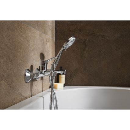 KFA Armatura 5244-510-00 - Kylpyammesarja hanalla MORRIS kiiltävä kromi