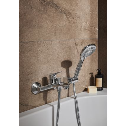 KFA Armatura 5244-510-00 - Kylpyammesarja hanalla MORRIS kiiltävä kromi