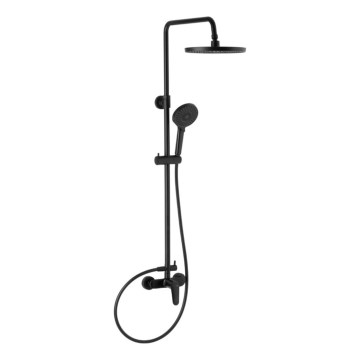 KFA Armatura 5556-910-81 - Suihkusetti hanalla OTAVA messinki/matta musta