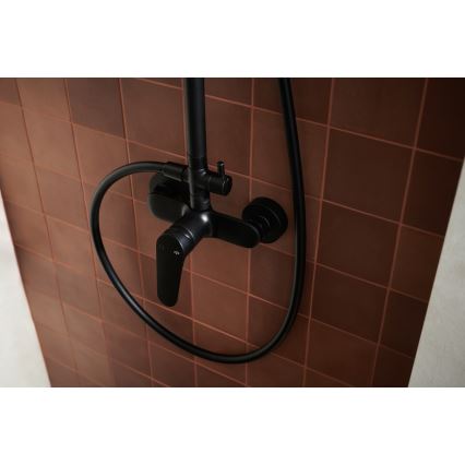 KFA Armatura 5556-910-81 - Suihkusetti hanalla OTAVA messinki/matta musta