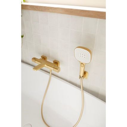 KFA Armatura 5754-010-31 - MALAGA-termostaattinen kylpyammehana, harjattu kullanvärinen