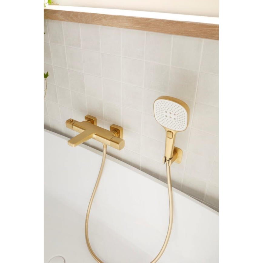 KFA Armatura 5754-010-31 - MALAGA-termostaattinen kylpyammehana, harjattu kullanvärinen