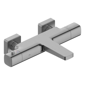 KFA Armatura 5754-010-61 - Termostaattinen ammehana MALAGA, metallinhohtoinen harmaa