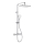 KFA Armatura 5756-910-00 - MALAGA termostaattinen suihkusarja, kiiltävä kromi