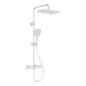 KFA Armatura 5756-910-44 - Suihkusetti termostaattisella hanalla MALAGA, valkoinen