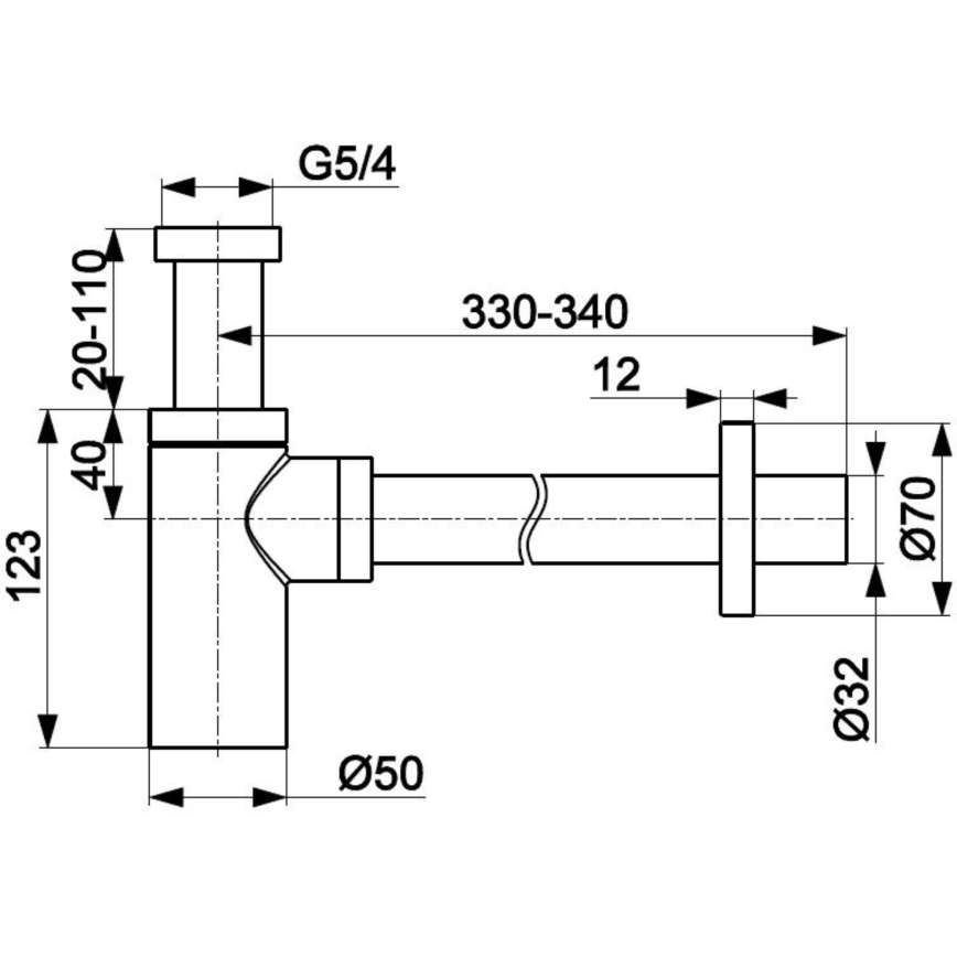 KFA Armatura 600-003-31 - Pyöreä pesuallas messinki/maa kulta