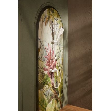 KFA Armatura 841-352-44 - MALAGA-suihkusetti, valkoinen