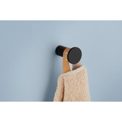 KFA Armatura 864-020-81 - Seinäkoukku TOWEL ruostumaton/matta musta