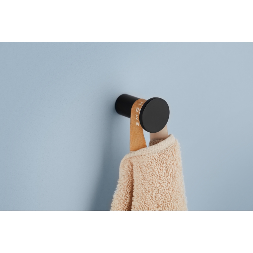 KFA Armatura 864-020-81 - Seinäkoukku TOWEL ruostumaton/matta musta