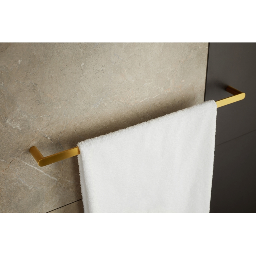 KFA Armatura 864-026-31 - Seinäpyyhepidike 47 cm ruostumaton/maa kulta