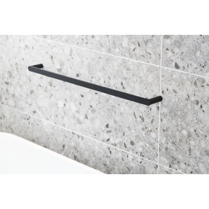 KFA Armatura 864-026-81 - Seinäpyyhepidike 47 cm ruostumaton/matta musta