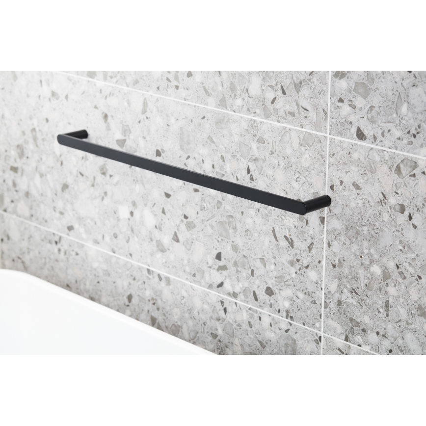 KFA Armatura 864-026-81 - Seinäpyyhepidike 47 cm ruostumaton/matta musta