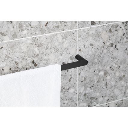 KFA Armatura 864-026-81 - Seinäpyyhepidike 47 cm ruostumaton/matta musta