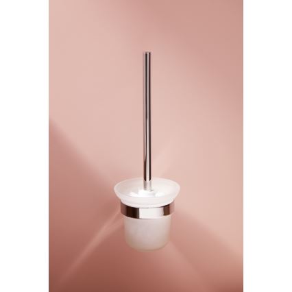 KFA Armatura 864-031-00 - Seinälle kiinnitettävä wc-harja kiiltävä kromi