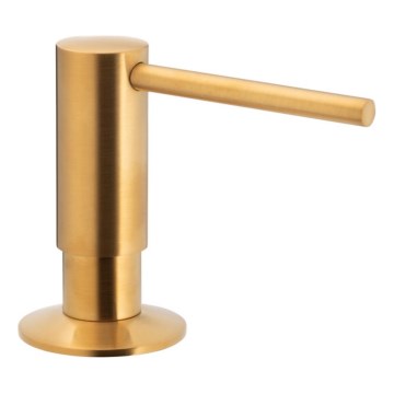 KFA Armatura 990-100-31 - Upotettu saippuanannostelija DUERO ruostumaton/maa kulta