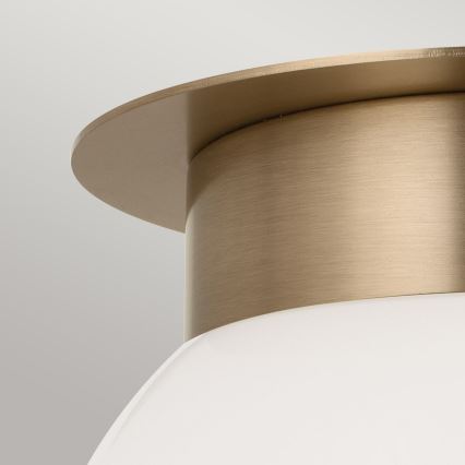 Kichler KL-ALBERS-F-G-CPZ-Kattovalaisin ALBERS 1xE27/40W/230V halkaisija 20,3 cm kultainen